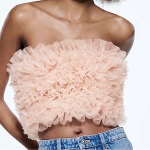 Tulle Statement Top